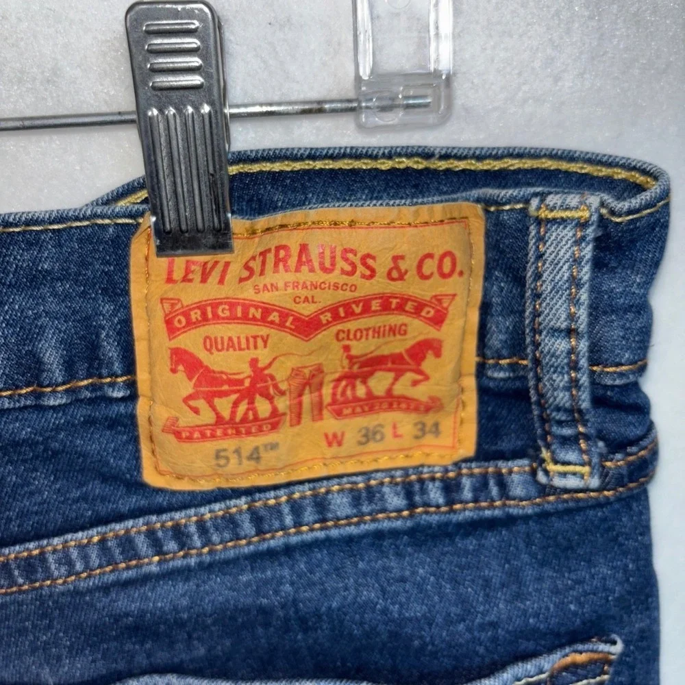 Levis 511 Mens Slim Fit Denim‎ Jeans 34x32